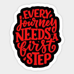 Journey Step Sticker